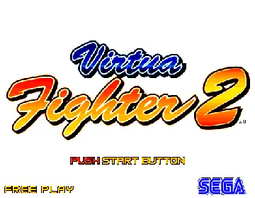 Virtua Fighter 2 (Korea) screen shot title